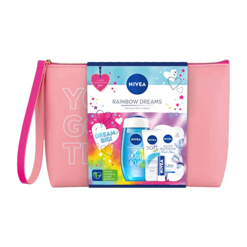 Nivea Rainbow Dreams 5Pce Bag Set (Pack of 6)