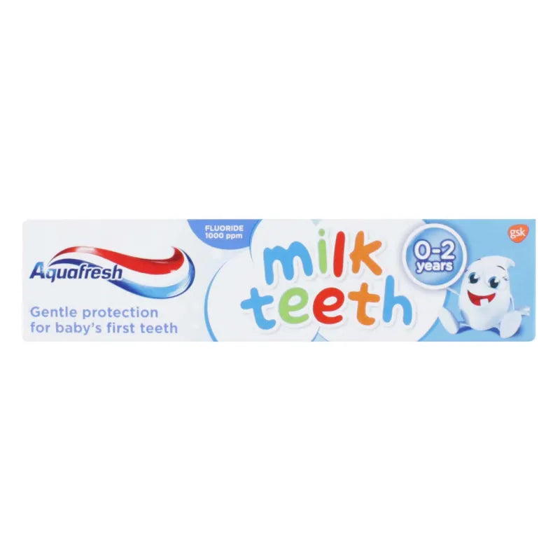 Aquafresh Milk Teeth Toothpaste 50ML (Pack of 12)