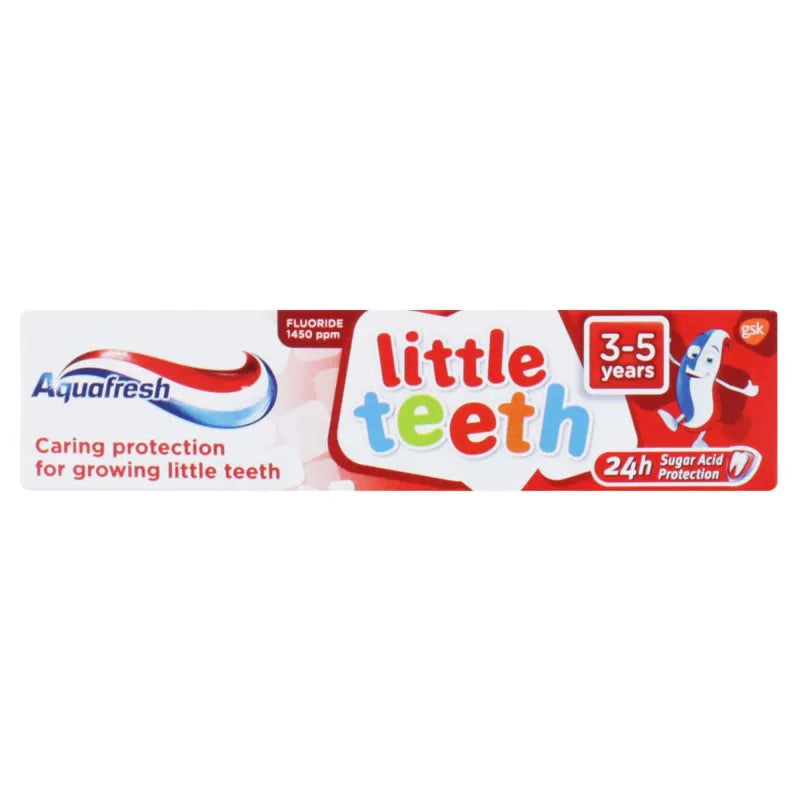 Aquafresh Little Teeth Toothpaste 50ML (Pack of 12)