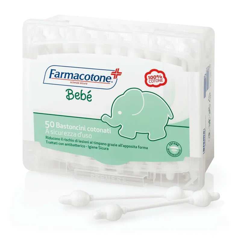 1694 Farmacotone Bebe 50 Saftey Buds X12 (Pack of 12)
