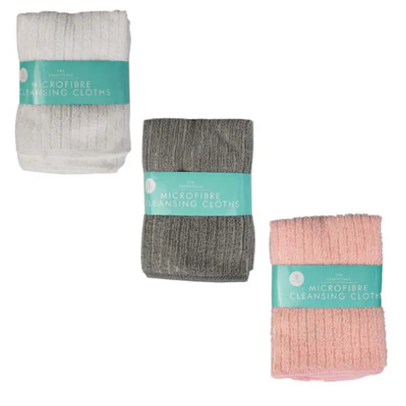 Microfibre 3 Pack Face Cloth (Pack of 6)