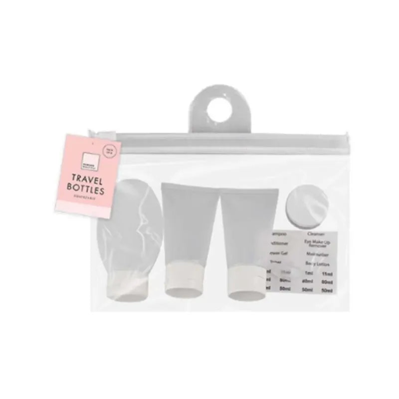 Per7929 Squeezable Travel Bottles (Pack of 6)