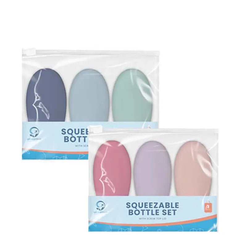 Tra8153Ob Squeezable Travel Bottle 3 Pack (Pack of 6)