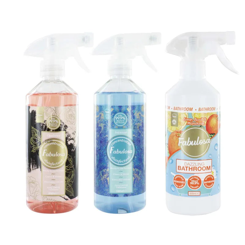 Fabulosa Trigger Disinfectant 500ML Spray (Pack of 9)