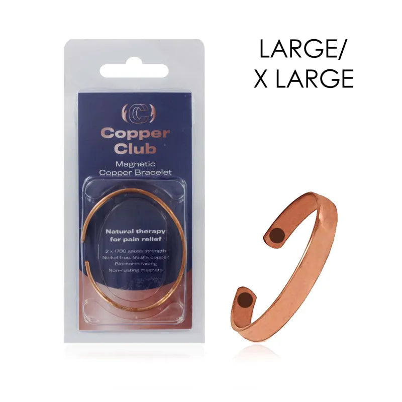 Copper Club Magnetic Large / Xlarge Copper Bracelet (Pack of 6)