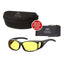 Montana Fit Over Specs Night Time Glasses With Case Mfo1F (Pack of 6)