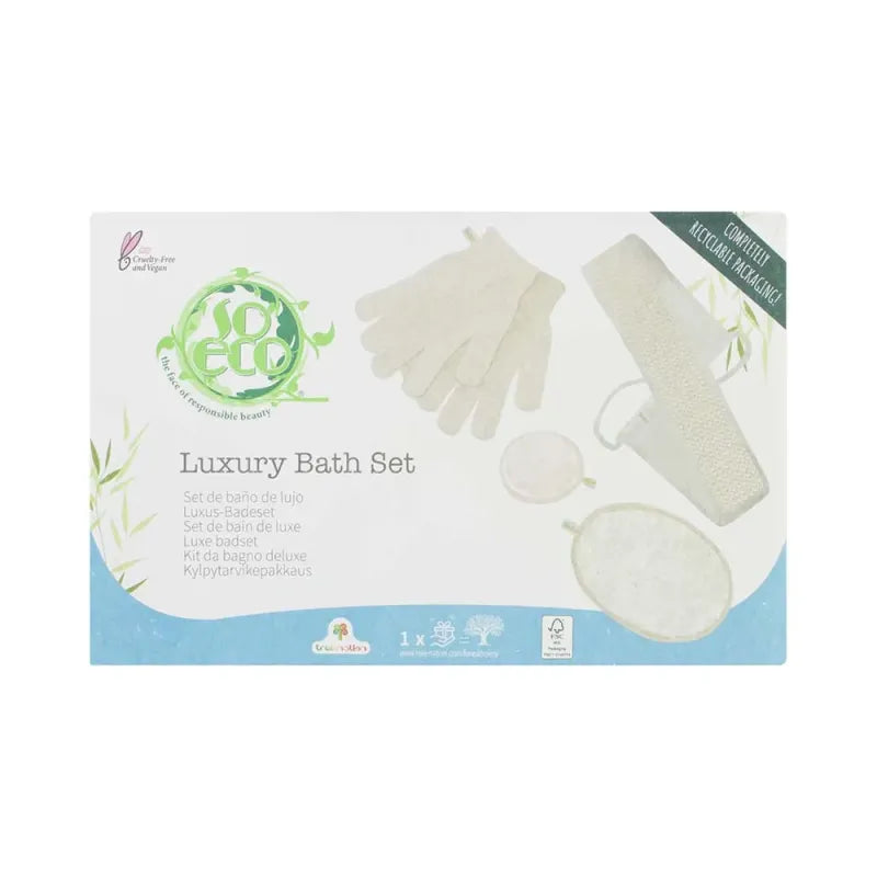 So Eco 4Pce Luxury Bath Set (Pack of 3)