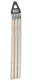 Glass Chains Assorted On Card X12 (Pack of 12)