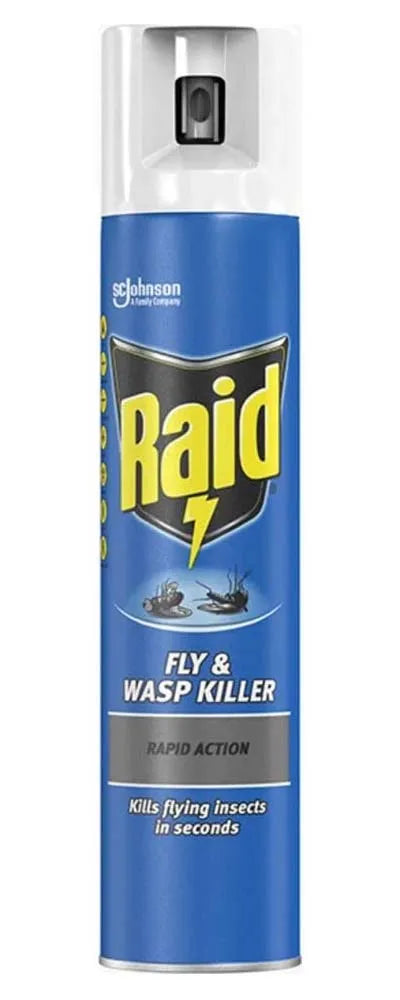 Raid Rapid Fly & Wasp Killer 300ML (Pack of 6)