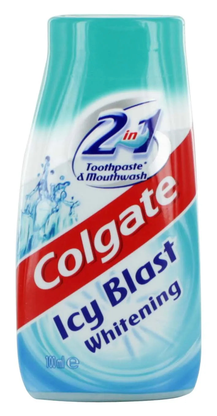 Colgate 2 In 1 Icy Blast 100ML (Pack of 12)