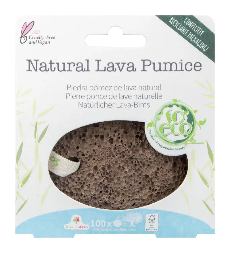 So Eco Natural Lava Pumice 80 40 053 (Pack of 6)
