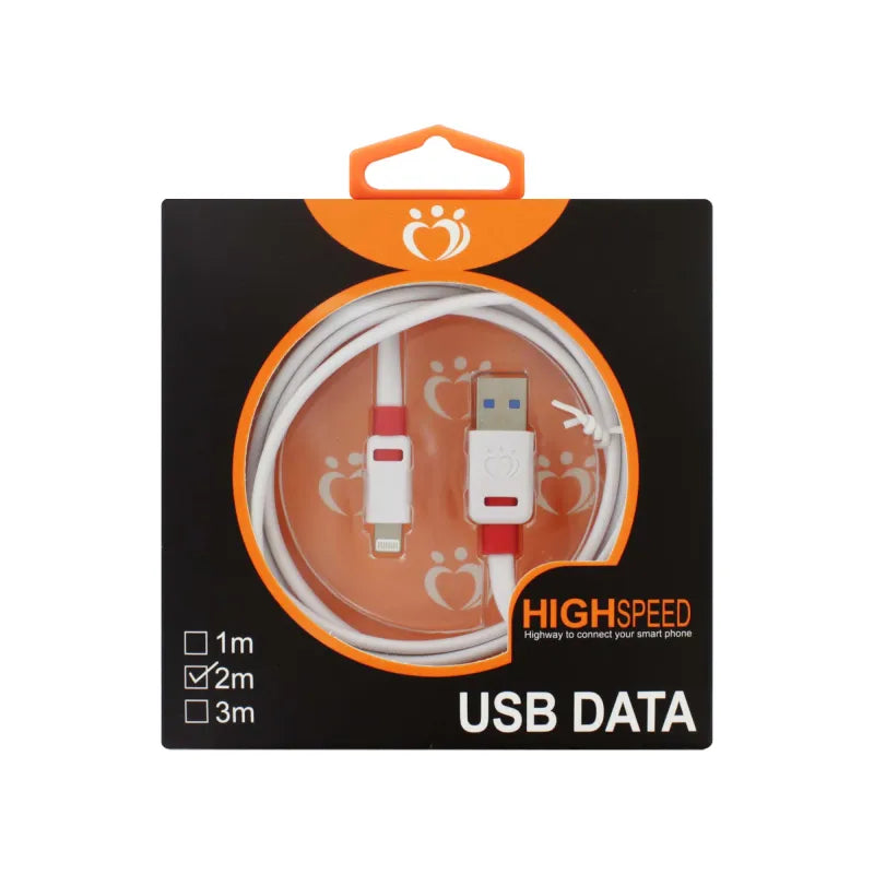 Md3738 Iphone Cable Charger 2M (Pack of 6)