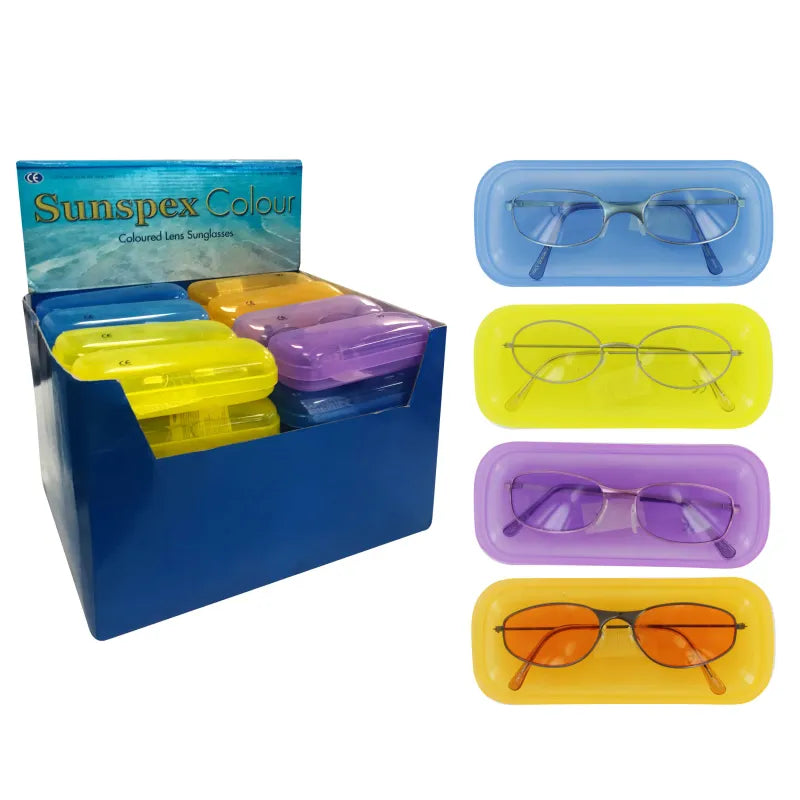 Sunspex Colour Lens UV400 Sunglasses X40 (Pack of 40)