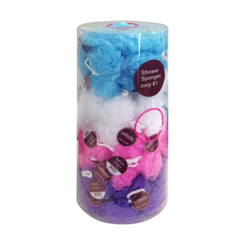 Mesh Body Sponge X 72 (Pack of 72)