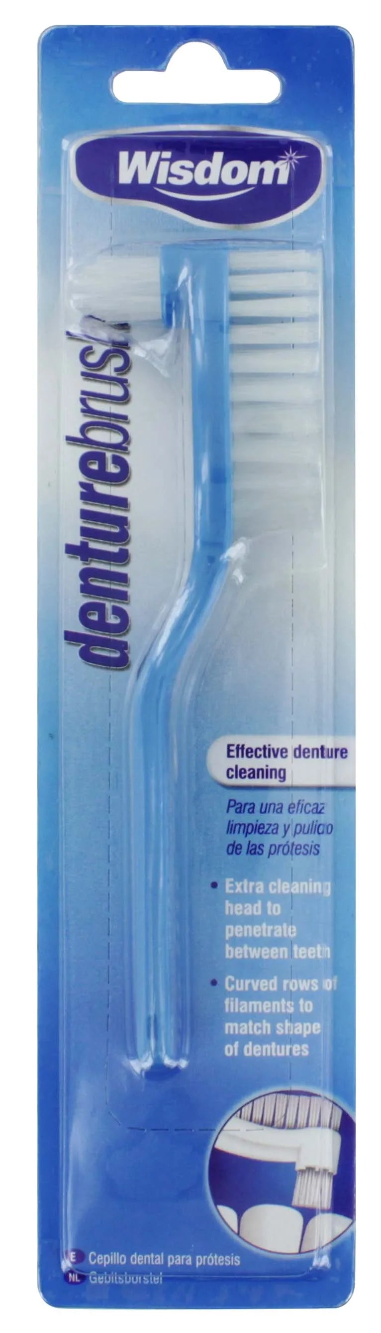 Wisdom Denture Brush (Pack of 6)