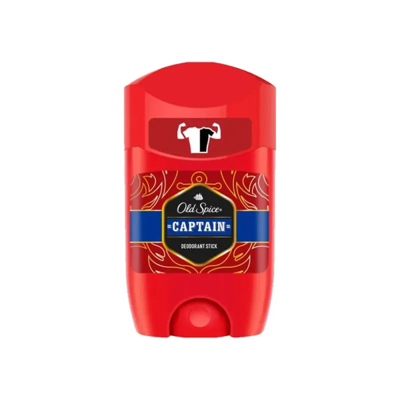 Old Spice Deodorant Stick Captain 50ML (Pack of 6)
