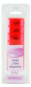 Pillmate 19023 Lge 7 Day Pill Box Dispenser (Pack of 4)