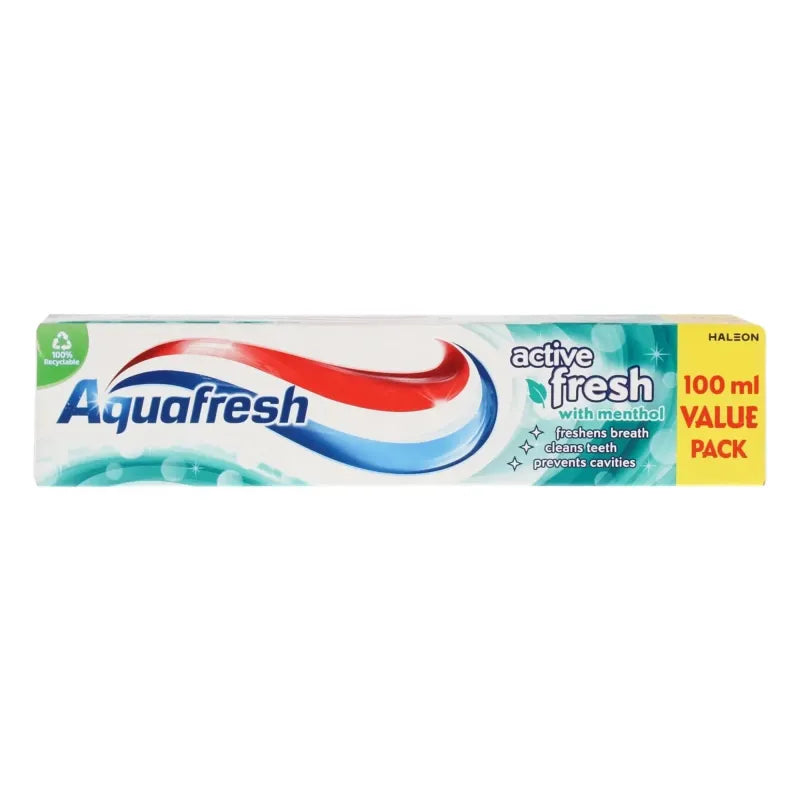 Aquafresh Fresh Active T/Paste 100ML (Pack of 12)