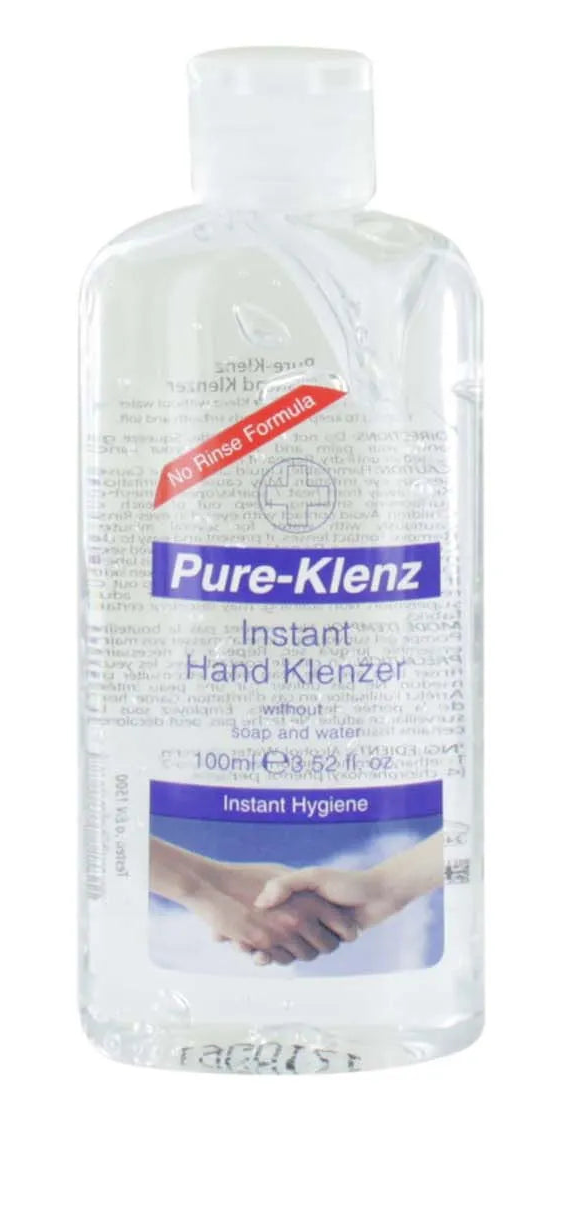 Pure Klenz Hand Sanitiser 100ML (Pack of 12)