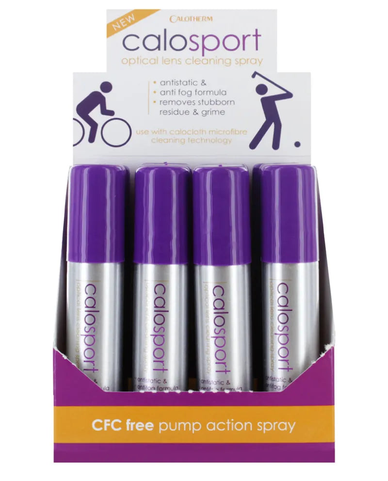 Calosport Anti-Fog Lens Spray X 12 (Pack of 12)
