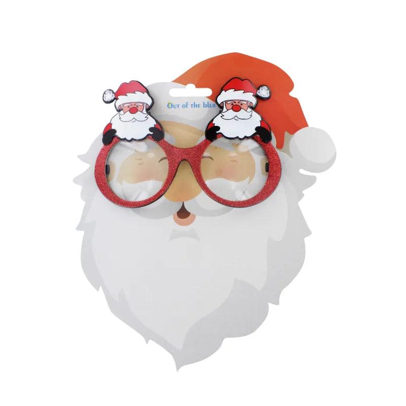 99/2009 Santa Fun Glasses (Pack of 6)