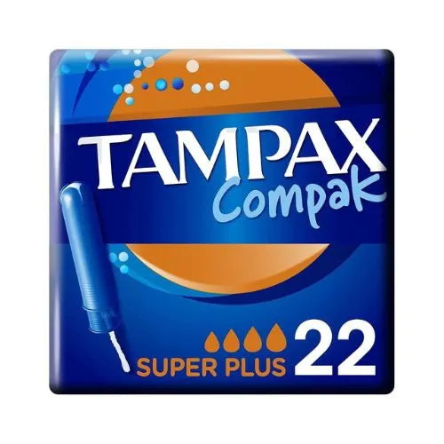 Tampax Compak Super Plus 22 Count – feminine hygiene product