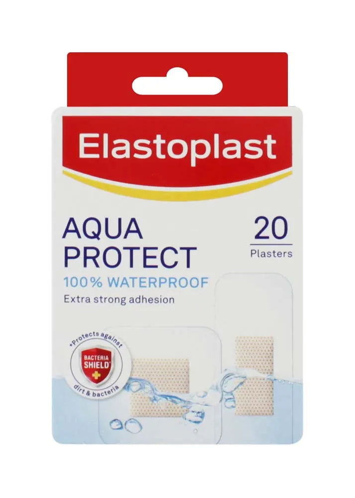 Elastoplast 20 Aqua Protect Plasters (Pack of 10)