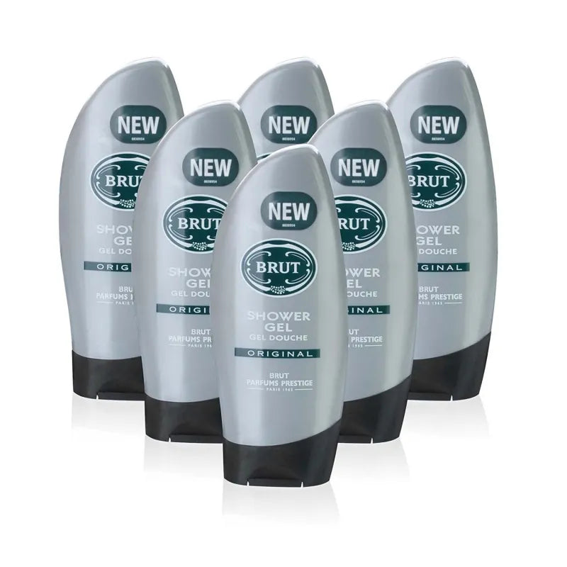 Brut Shower Gel Original 250ML (Pack of 6)