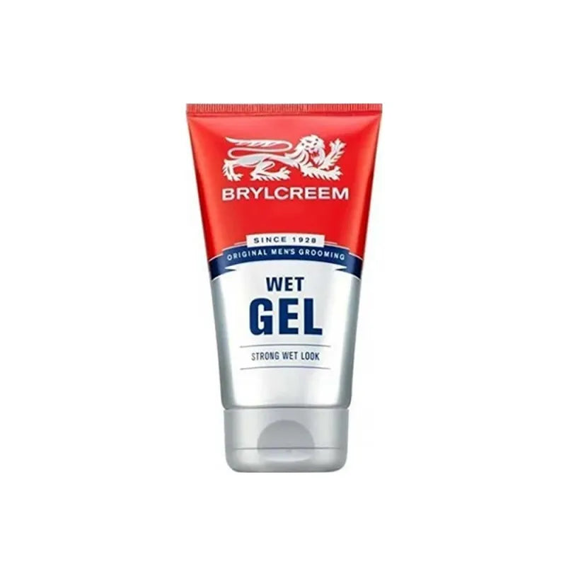 Brylcreem Wet Look Gel Tube 150ML (Pack of 6)