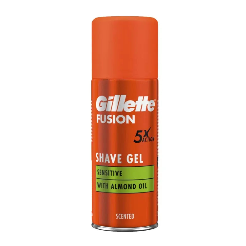 Gillette Fusion Shaving Gel 75ML (Pack of 6)