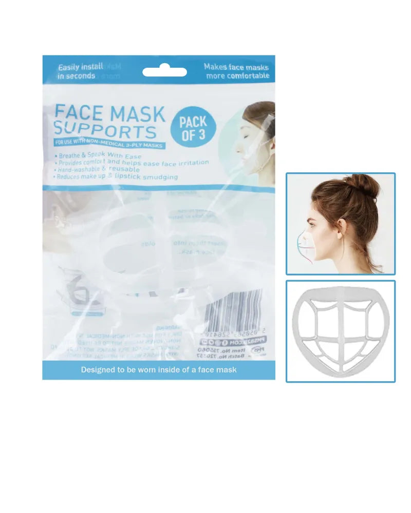 755060 3 Face Mask Supports (Pack of 6)