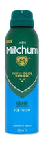 Mitchum Deo Men Ice Fresh 200ML (Pack of 6)