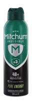 Mitchum Men Deo No White Marks Pure Energy 200ML (Pack of 6)