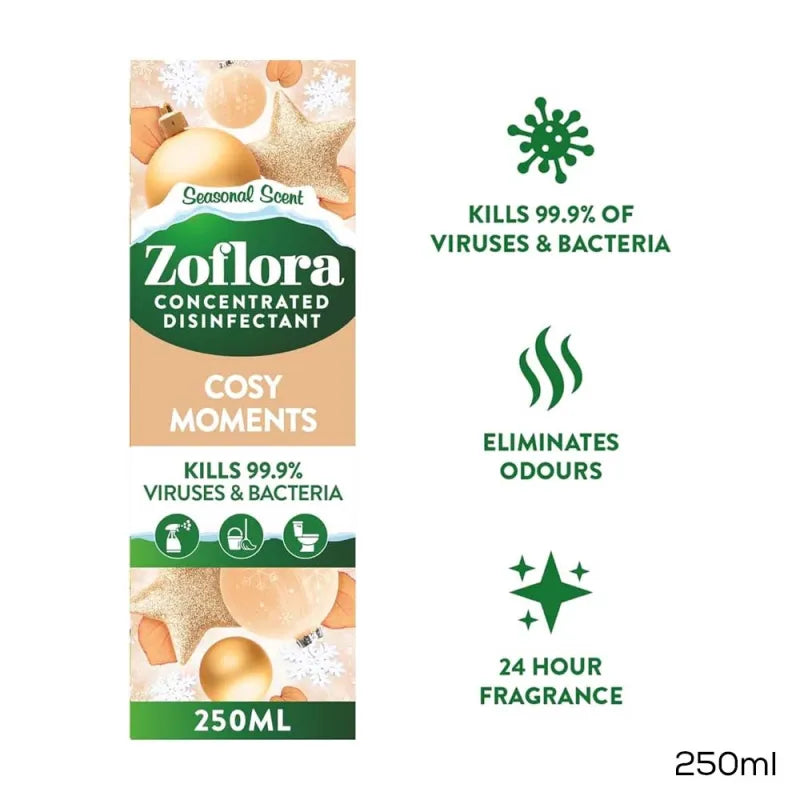 Zoflora Cosy Moments 250ML (Pack of 6)