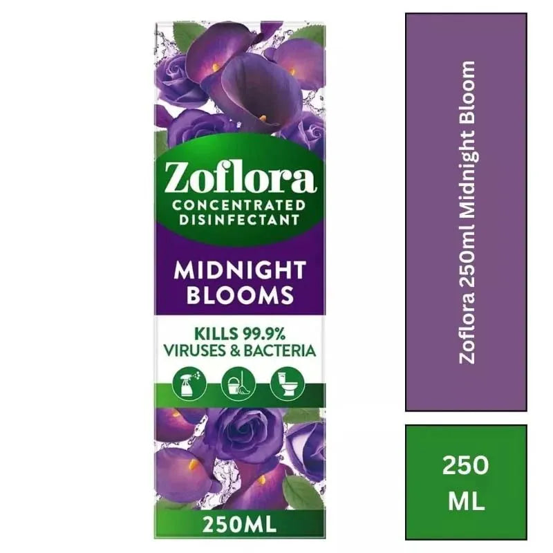 Zoflora Midnight Bloom 250ML (Pack of 6)