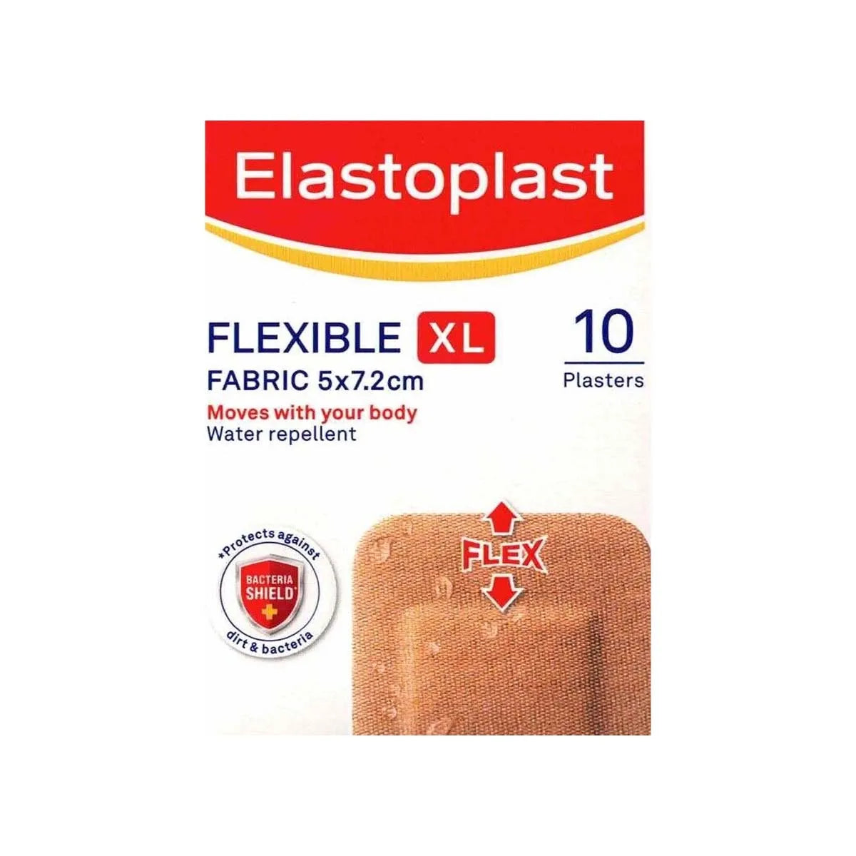 Elastoplast Flexible Xl 10 Plasters (Pack of 10)