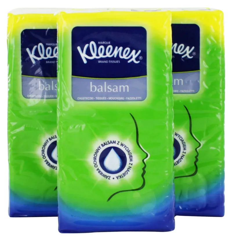 Kleenex Balsam Pocket Tissues (80) (Pack of 80)