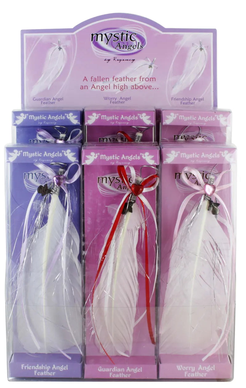 R39122/E Mystic Angel Feather X12 (Pack of 12)