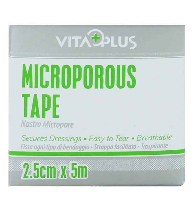 Ves086 Microporous Tape 2.5Cm X 5M (Pack of 6)