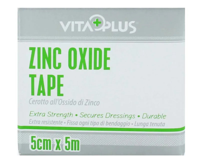 Ves084 Zinc Oxide Tape 5Cm X 5M (Pack of 6)