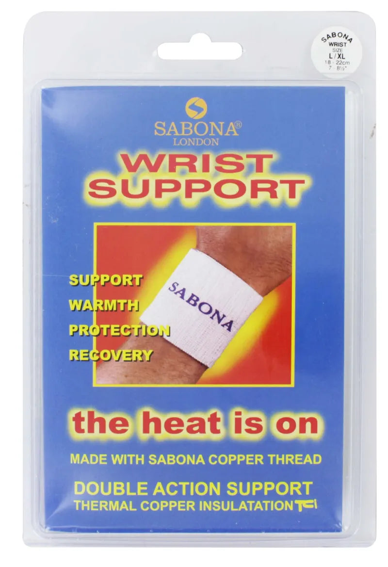 Sabona Copper Wrist Support L/Xl (Pack of 3)