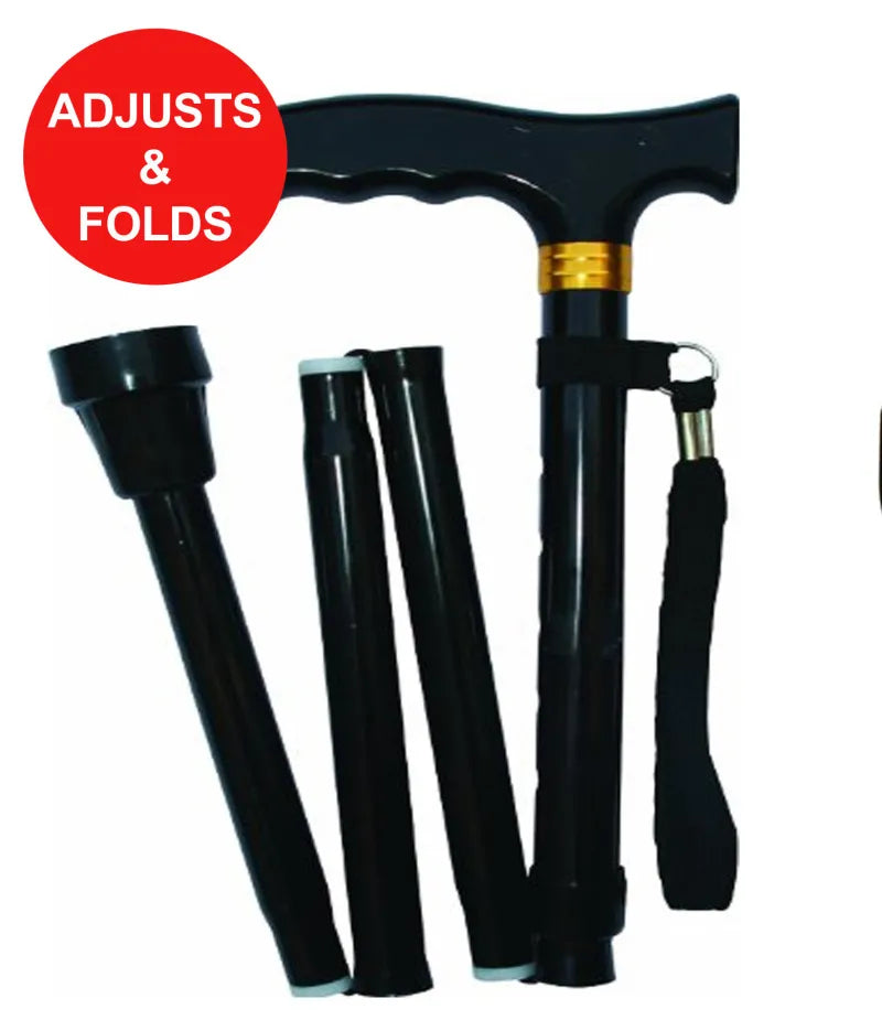 Folding Walking Stick - sold individually