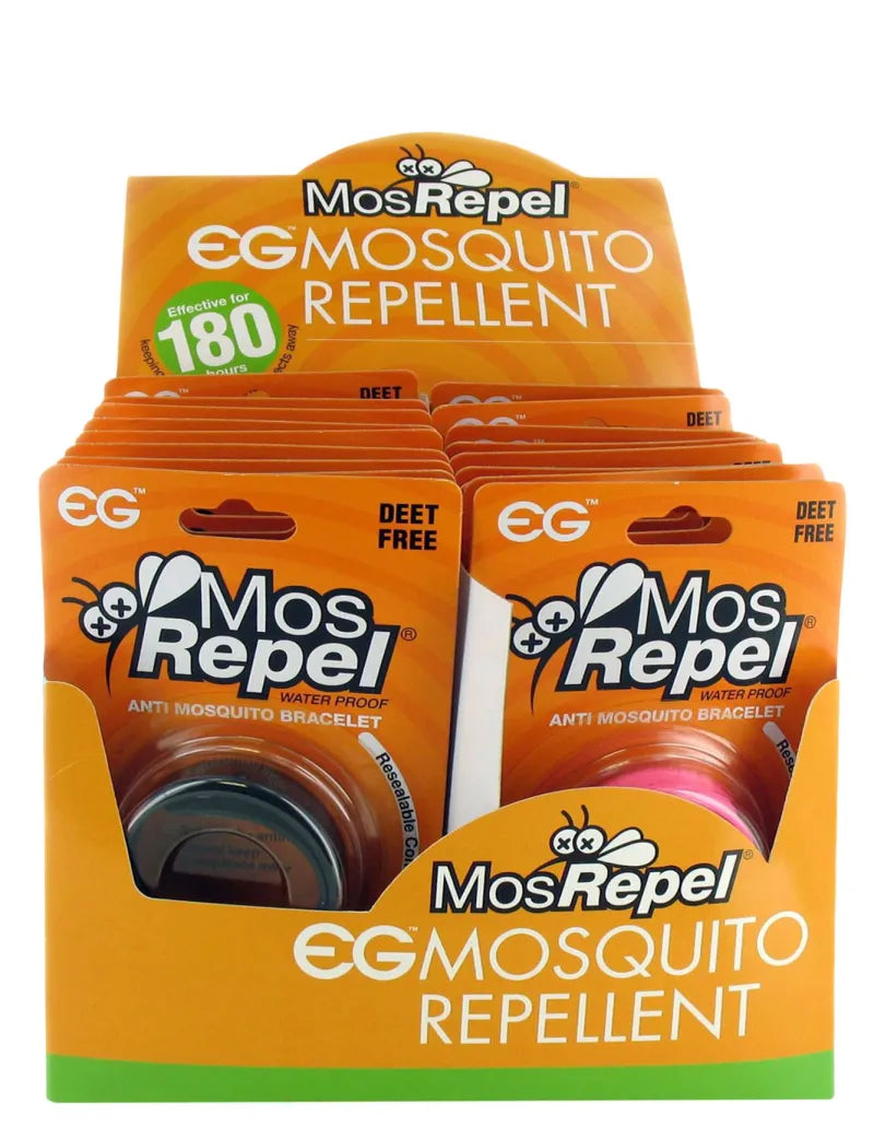 Mos Repel Insect Repelling Mosquito Band X20 (Pack of 20)