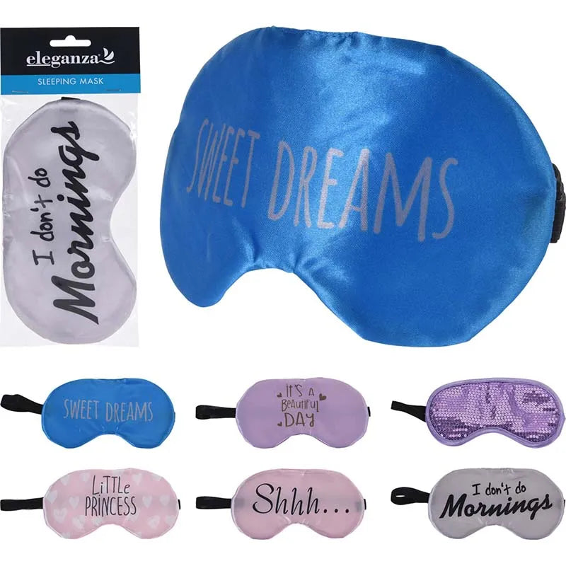 Cp8224850 Sleeping Mask 6Ass Design (Pack of 6)