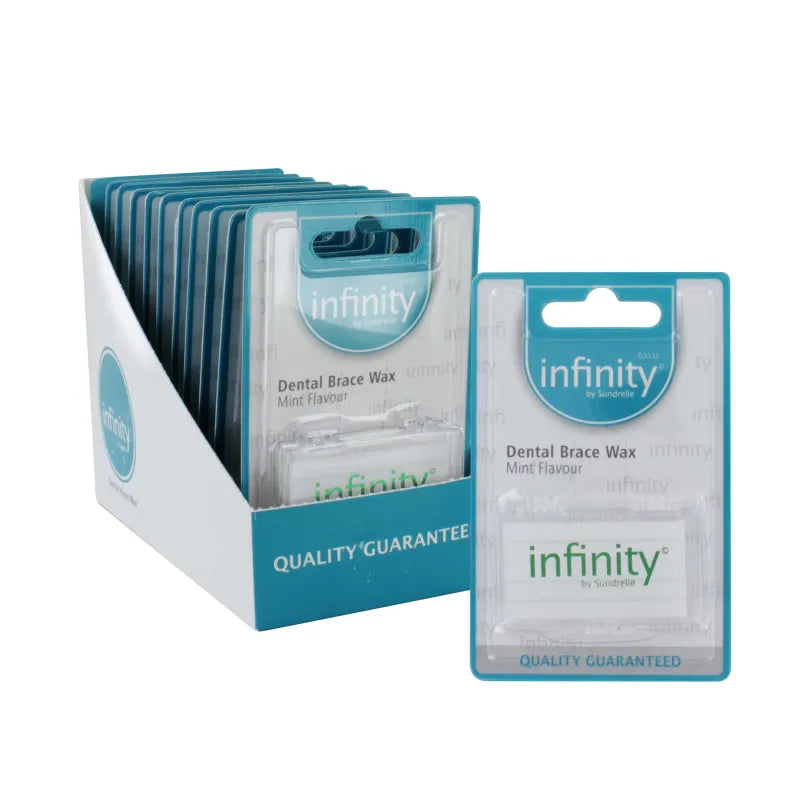 Infinity Dental Wax For Braces X12 (Pack of 12)