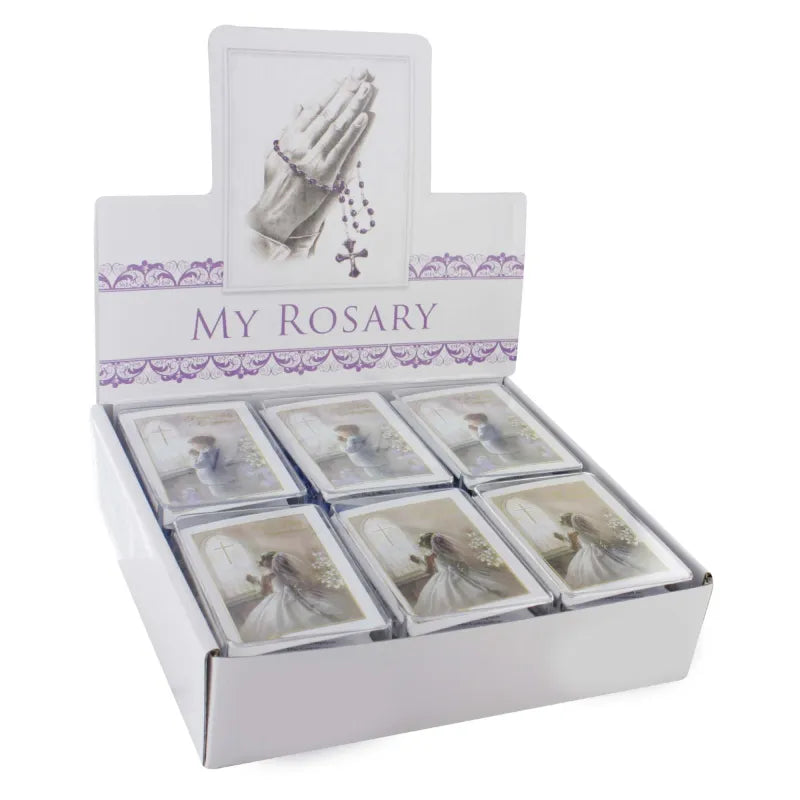 My 1St Communion Rosary Beads (Pack of 12)