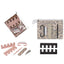 Cp8230640 Pedicure Set 6Pce Assorted (Pack of 12)