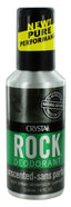 Crystal Rock Deo Spray Unscented 118ML (Pack of 6)