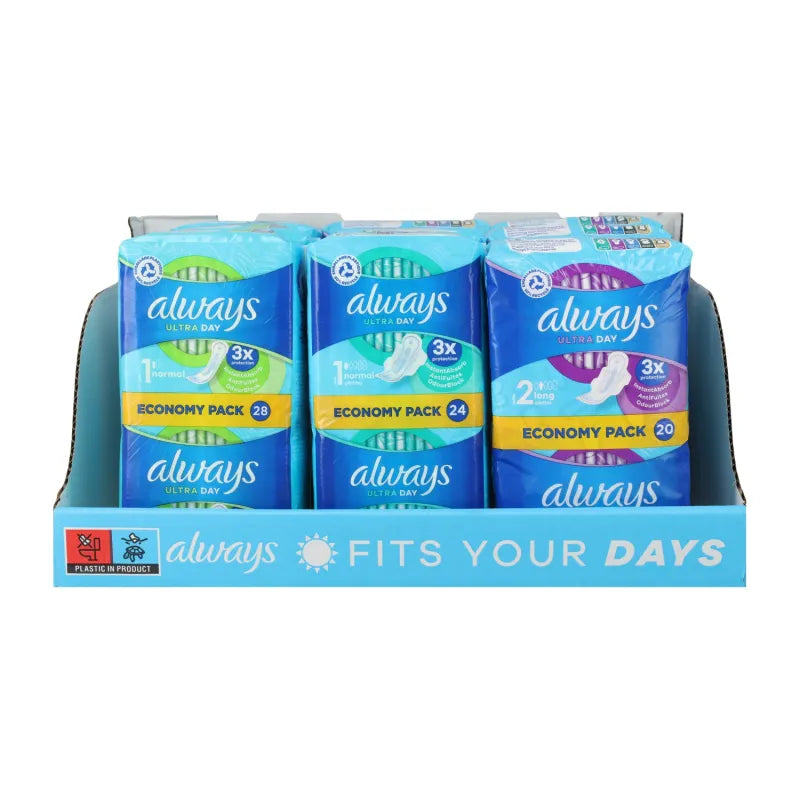 Always Ultra Day Economy PK Disp X9 (Pack of 9)
