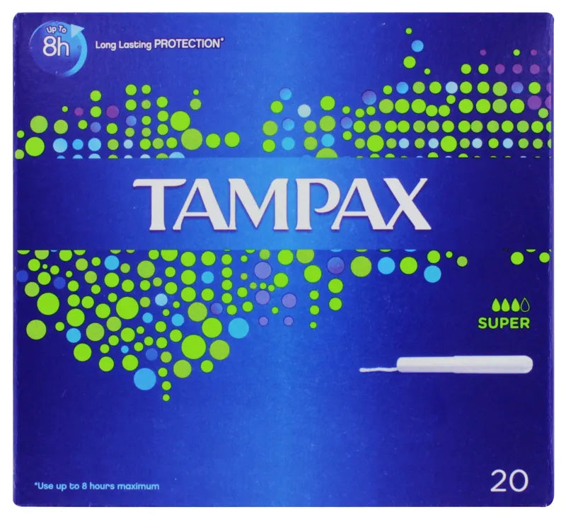 Tampax Super 20S (Pack of 8)